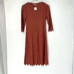 Stellaluna NWT women’s small coral midi dress